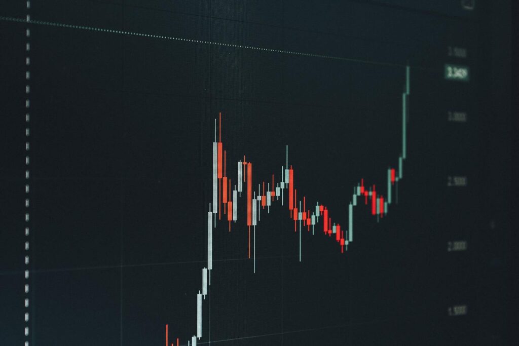 Nueraji vs Crosbie Prediction Analyzing a bullish financial chart highlighting a significant upward trend in the market.
